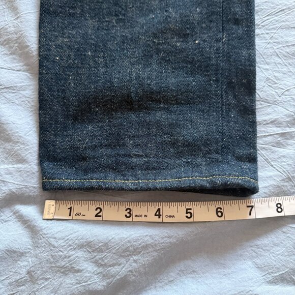 ❌SOLD❌ ONI Denim 679ZR 20oz 'Secret Denim' Slim Tapered jeans in size 36 - Picture 9 of 10